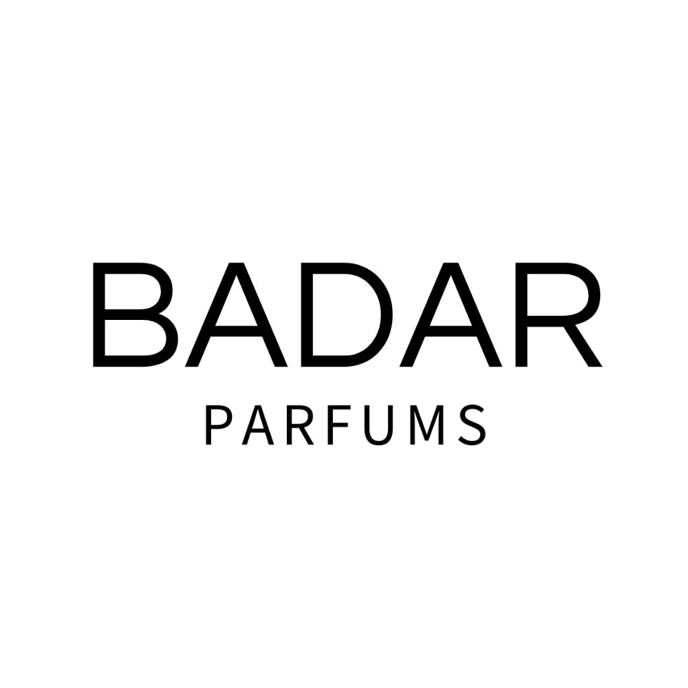 logo for the niche perfume brand BADAR, sold on SCENTISSIME.