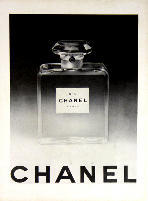 Publicté vintage pour le parfum CHANEL N°5 sur SCENTISSIME